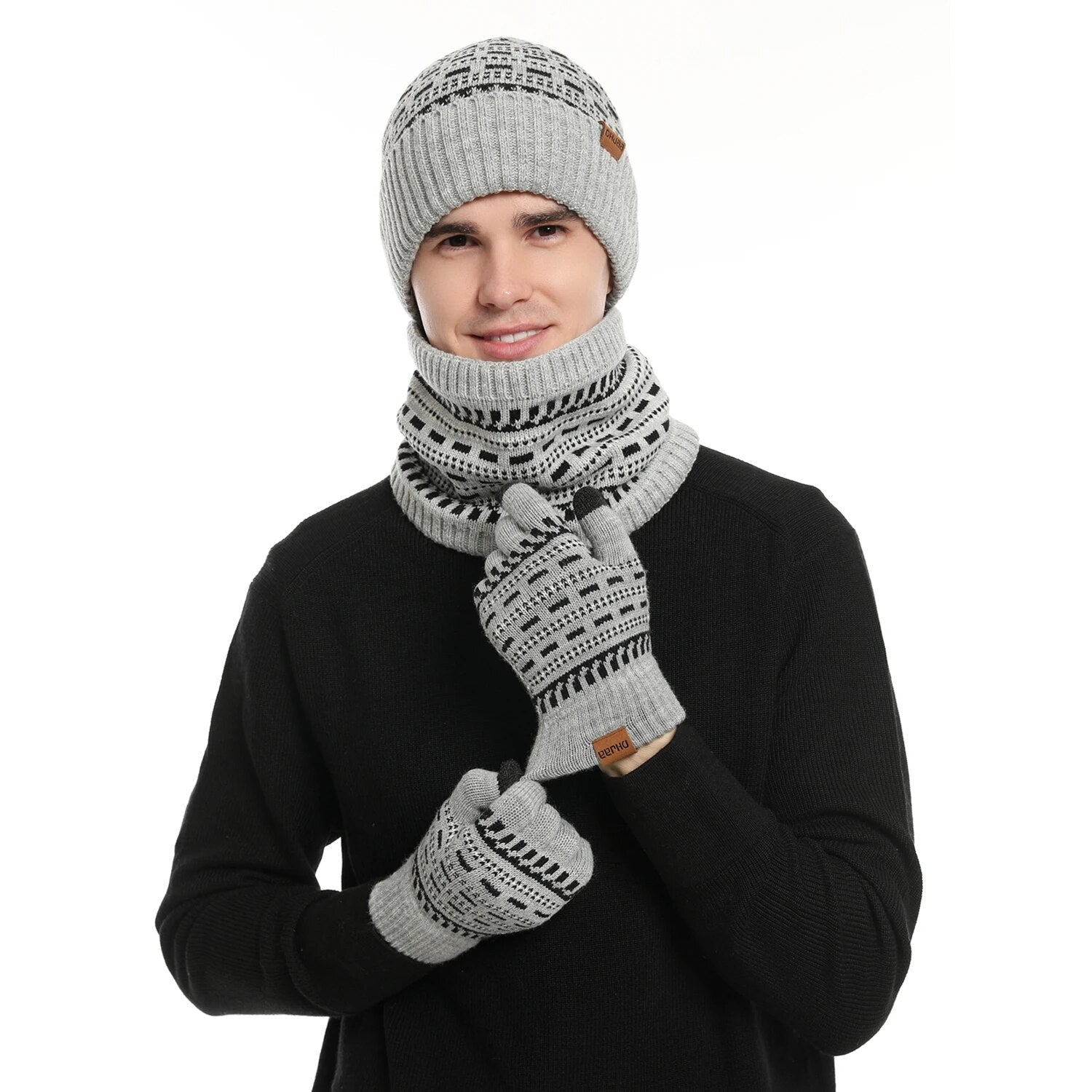 Warme Winterset 3-Delig voor Dames - Mode Vibes