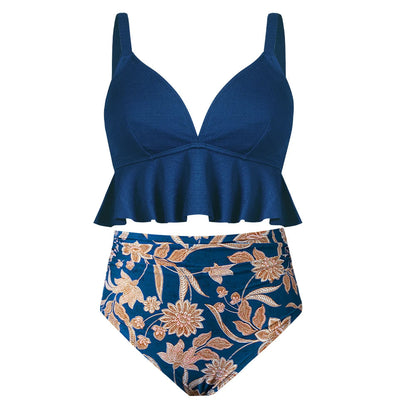Plus-Size Bikini Kate Comfortabele Flatterende Badmode - Mode Vibes