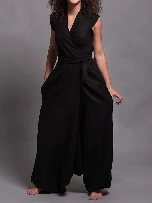 Plus Size Jumpsuit Comfortabel Vintage Stijl - Mode Vibes
