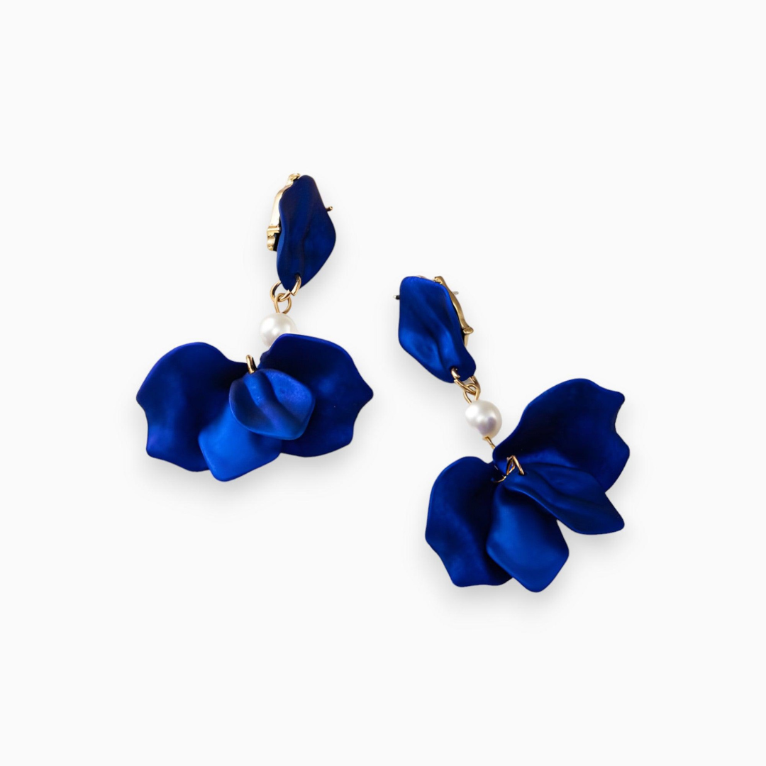 Goudkleurige Parel Oorbellen Dangle Stijl Isabella - Mode Vibes