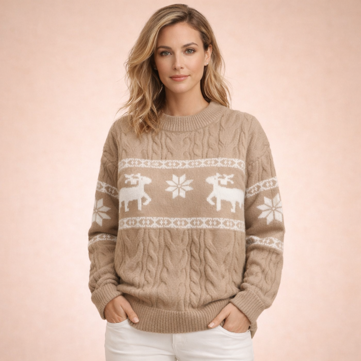 Bente | Gezellige en elegante dikke wintertrui