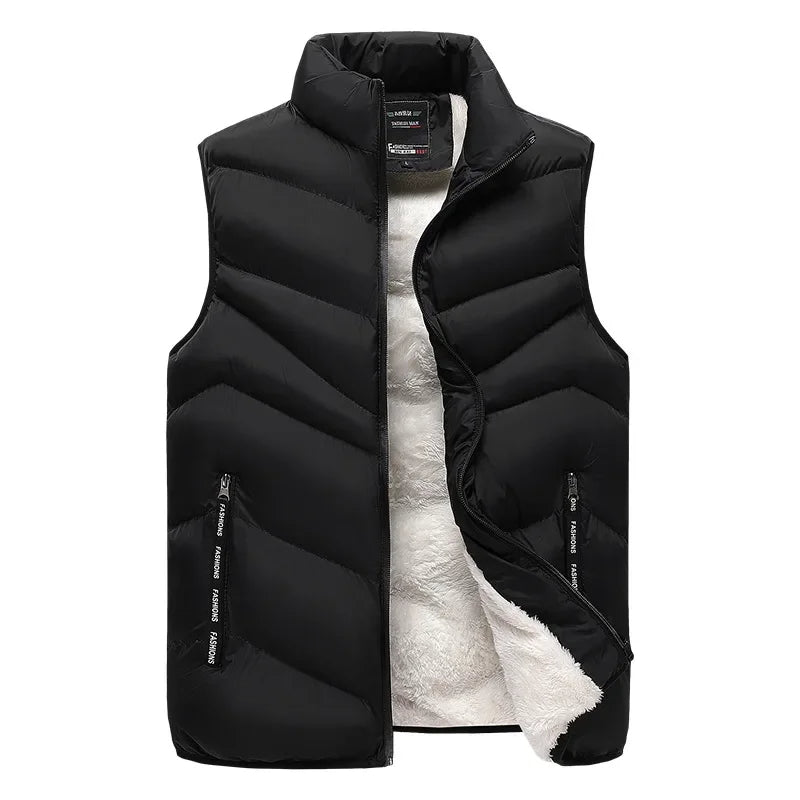 Dikke Fleece Bodywarmer Warm Groot Model - Mode Vibes