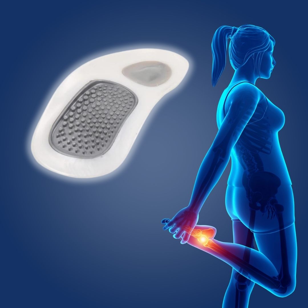 Orthopedische Steunzolen voor Hielspoor en Plantar Fasciitis