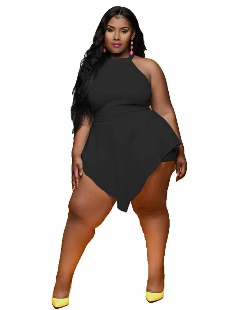 Plus Size Jumpsuit Aletta Zomerse Trendy Outfit - Mode Vibes