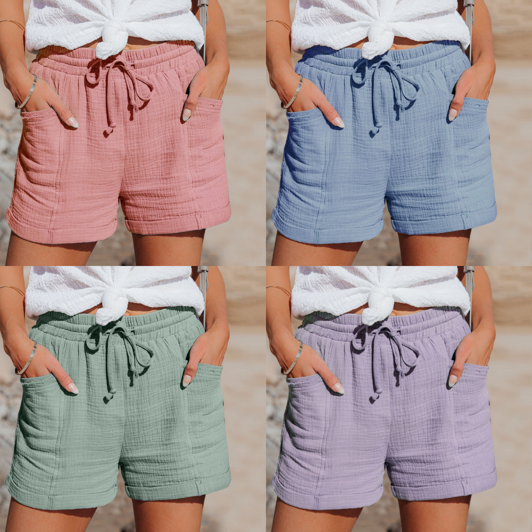 Katoenen Shorts Zomerse Vrouwelijke Stijl