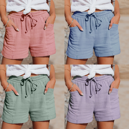 Katoenen Shorts Zomerse Vrouwelijke Stijl