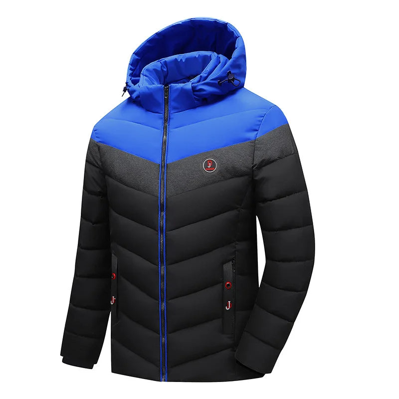 Waterdichte Parka met Capuchon Warm en Comfortabel