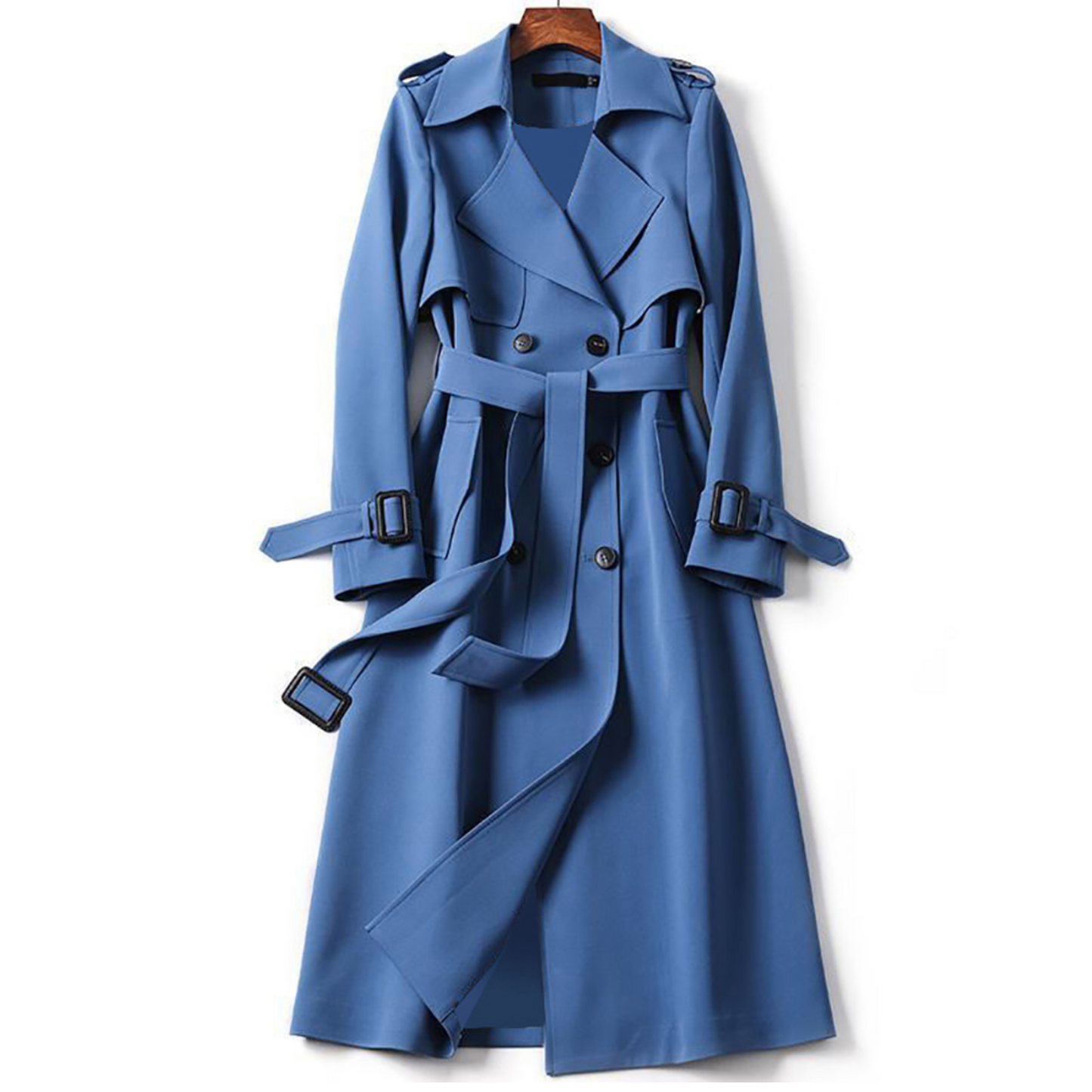 Trenchcoat Dames Classic Double Breasted