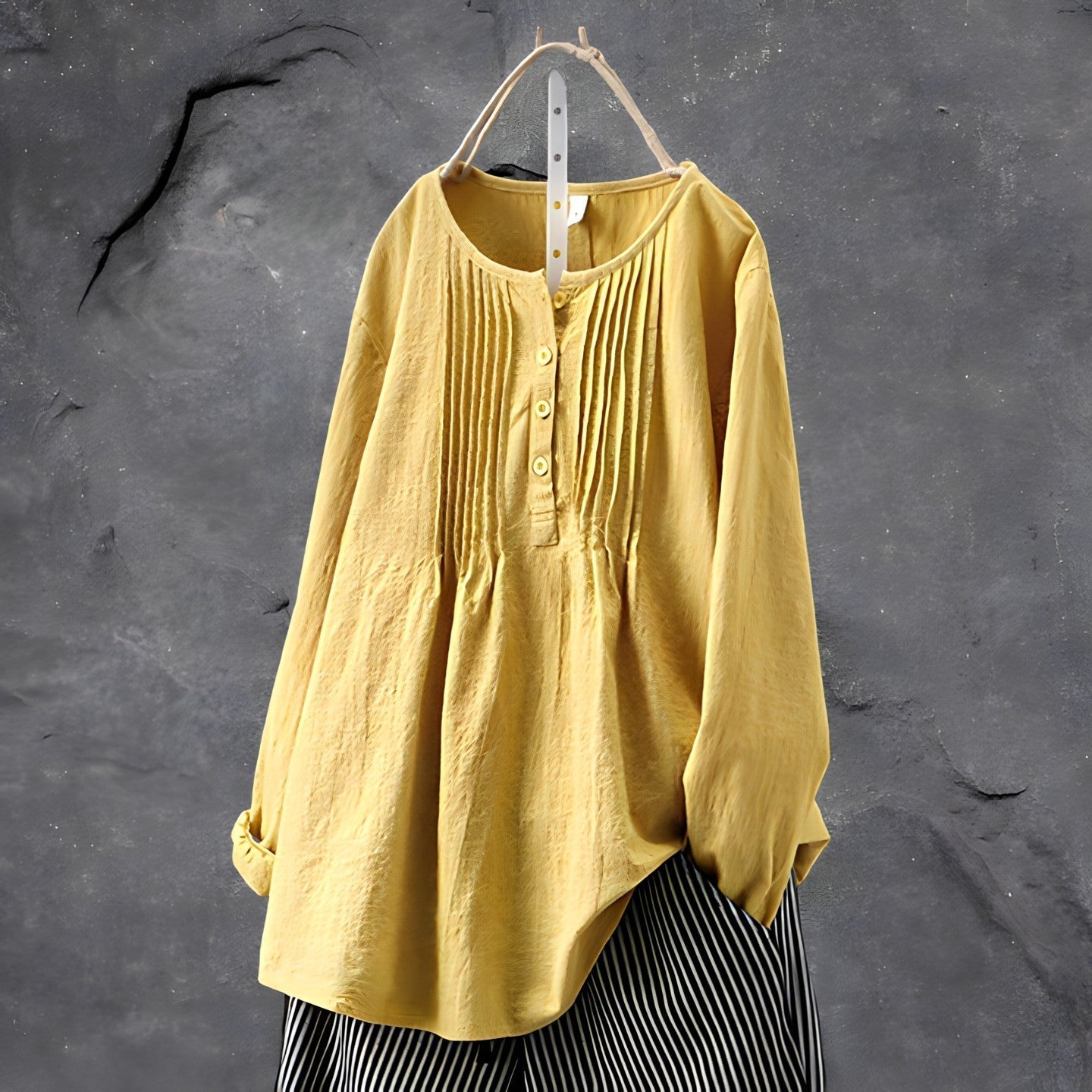 Vrouwelijke Losse Blouse Stijlvolle Zomerjurk