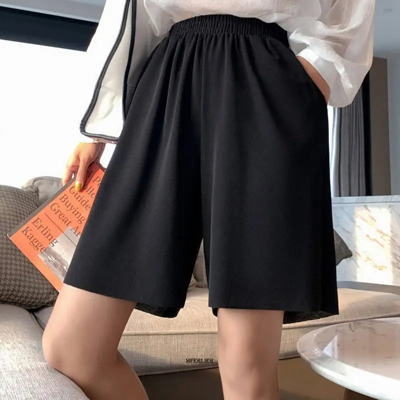 Plus Size Shorts Comfortabel en Trendy voor Vrouwen - Mode Vibes