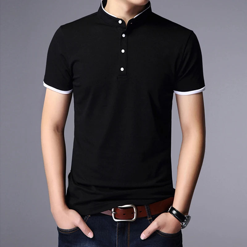 Poloshirt voor Mannen Comfortabel en Veelzijdig - Mode Vibes