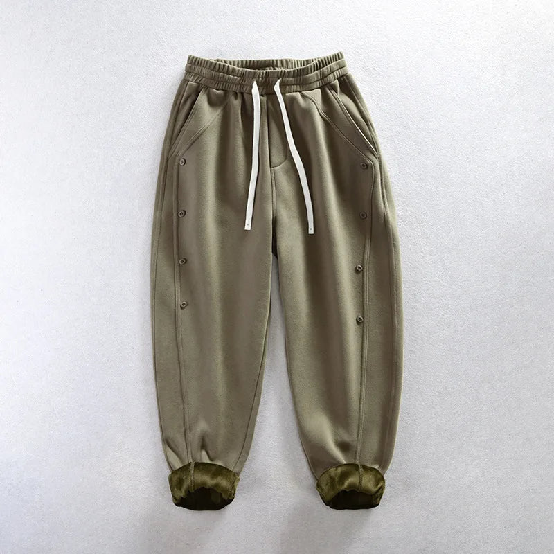 Joggingbroek met Trekkoord Relax Fit Zacht en Comfortabel - Mode Vibes