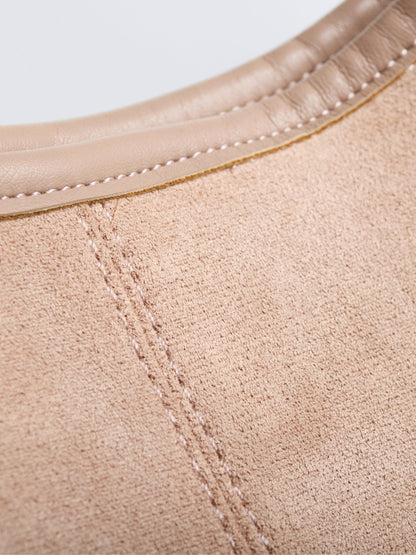 Halfronde Vegan Leren Tote Tas – Stijlvol, Praktisch & Duurzaam