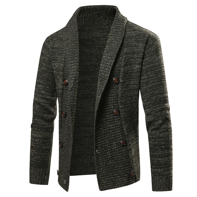 Slimfit Vest Gebreid Comfy Heren