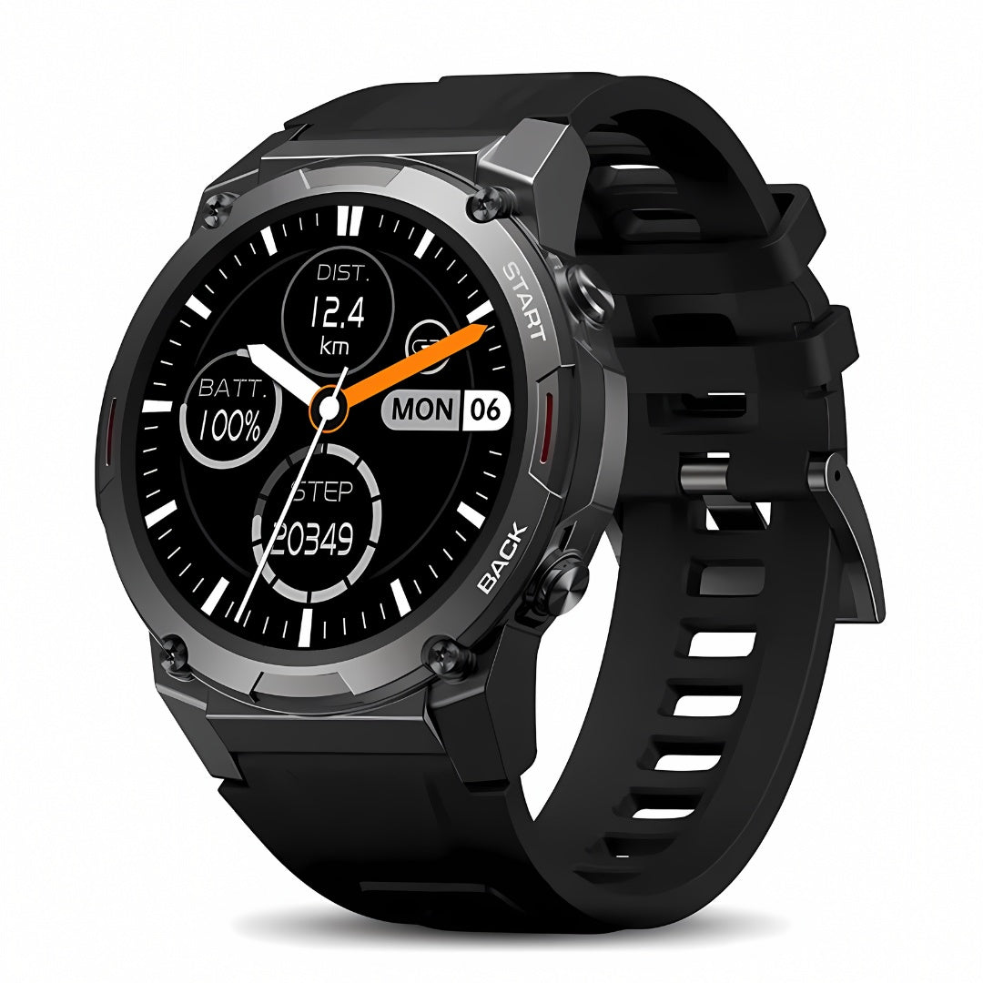 Outdoor Smartwatch TitanCore 7X Waterdicht en GPS - Mode Vibes