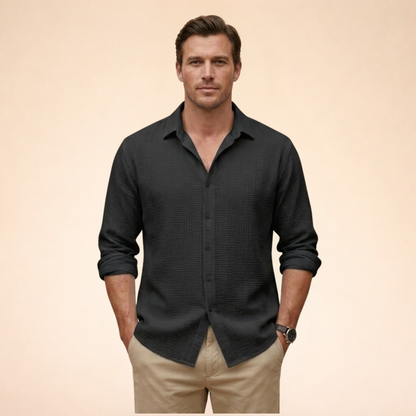 Adam | Klassiek shirt met lange mouwen