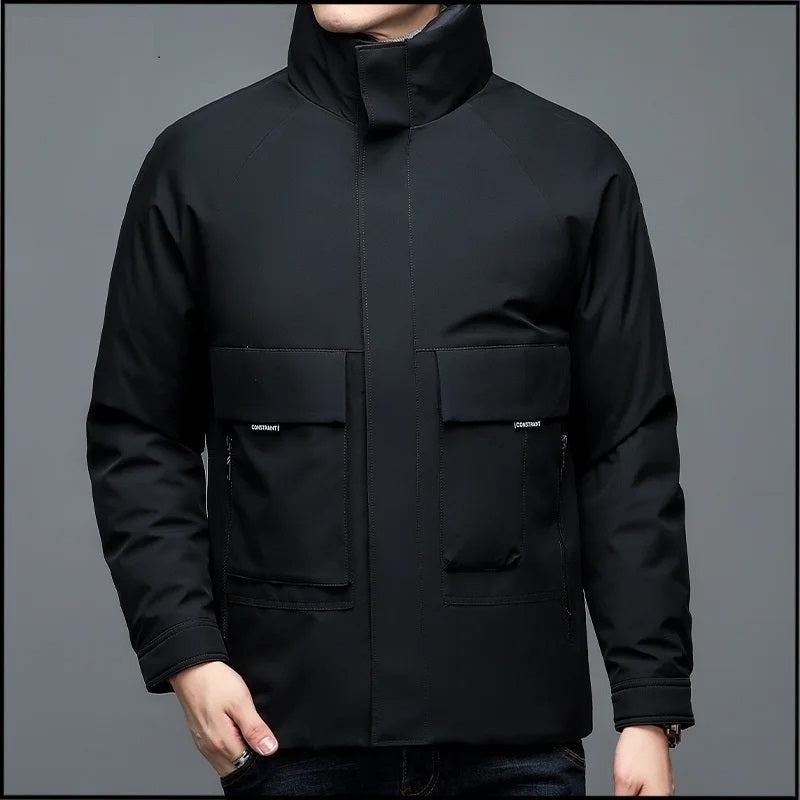 Donsjack Wintersport Warm Waterproof Trendy
