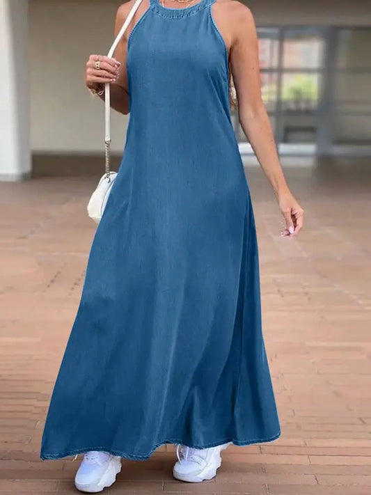 Plus-Size Jurk Lang en Trendy voor Vrouwen - Mode Vibes