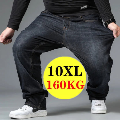 Losse Kingsize Jeans voor Mannen - Mode Vibes