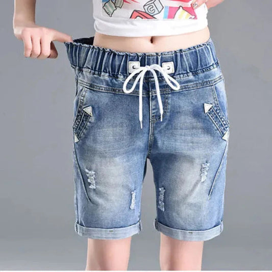 Plus Size Short Elin - Casual Trendy Damesshort - Mode Vibes