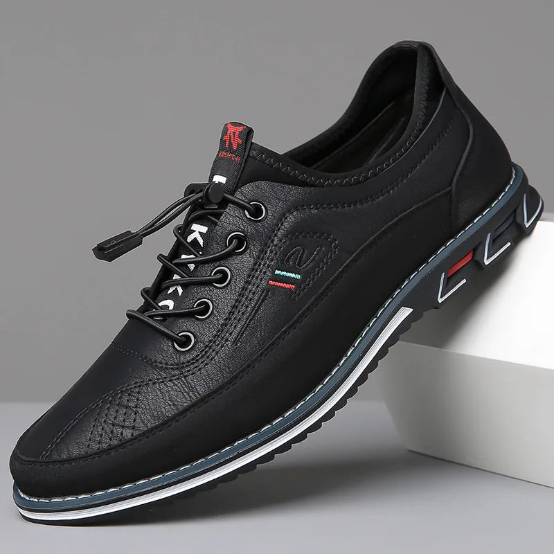 Orthopedische Herenschoenen Oxford Stijl Comfortabel