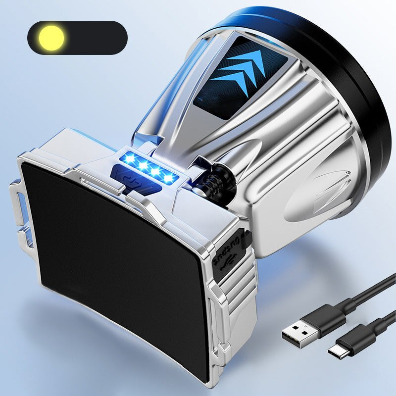 LED Hoofdlamp Breedstralend met Sterke Verlichting