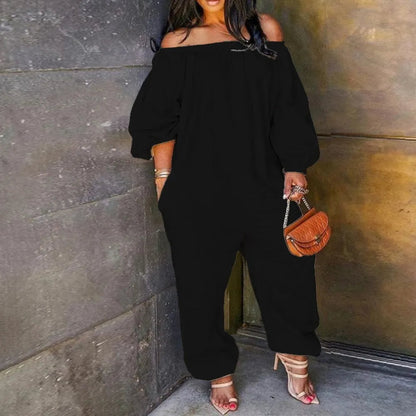 Plus Size Jumpsuit Esmee Casual Stijlvol - Mode Vibes