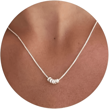 Ketting Bedelketting Zilverkleurig Stijlvol Design
