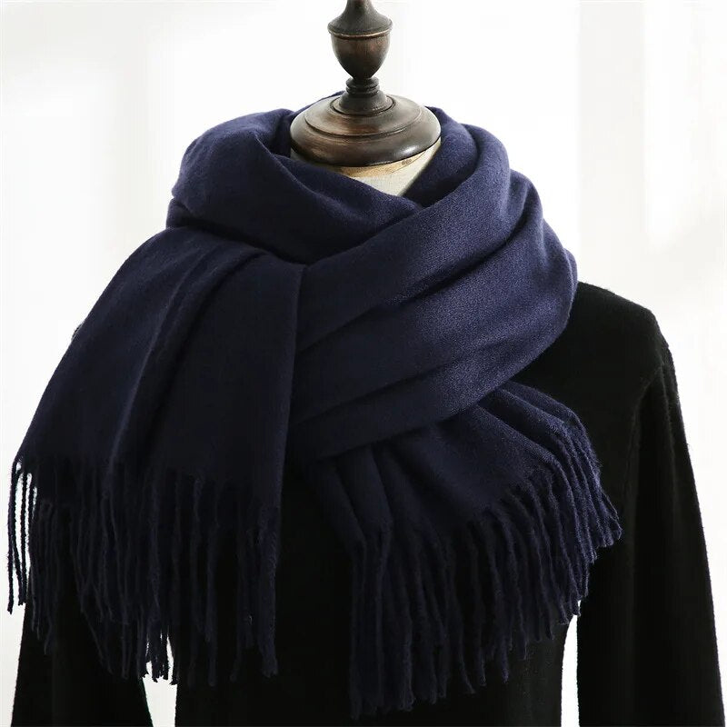 Kasjmier Sjaal Warm en Zacht Designer Modaal - Mode Vibes