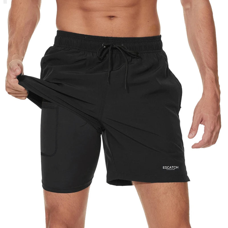 Herense sportzwembroek voor mannen comfortabel en veelzijdig - Mode Vibes