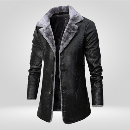 Heren Winterjas Warm en Waterdicht met Stijlvol Design