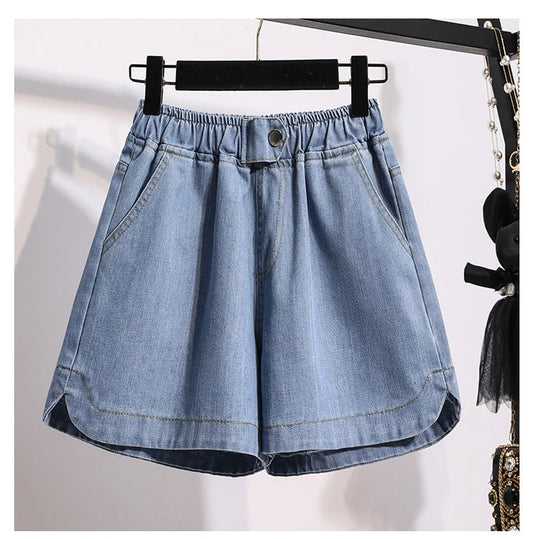 Plus Size Short Casual Trendy Dame Broek - Mode Vibes