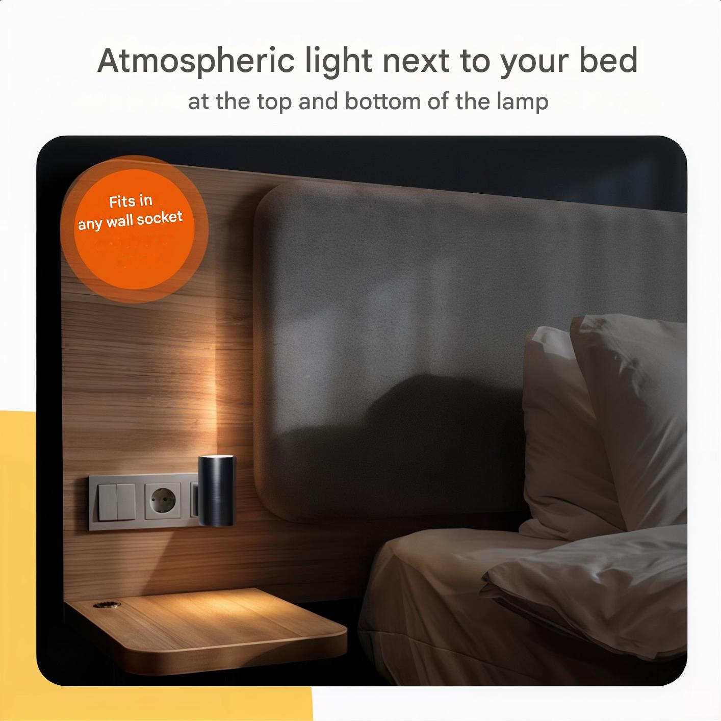 Nachtlamp Dimbaar met Bewegingssensor en LED Verlichting
