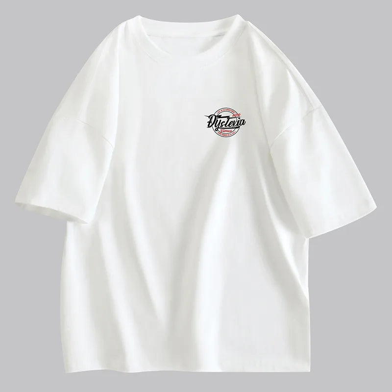 Oversized T-shirt Korte Mouwen Zomerse Chill Out Look