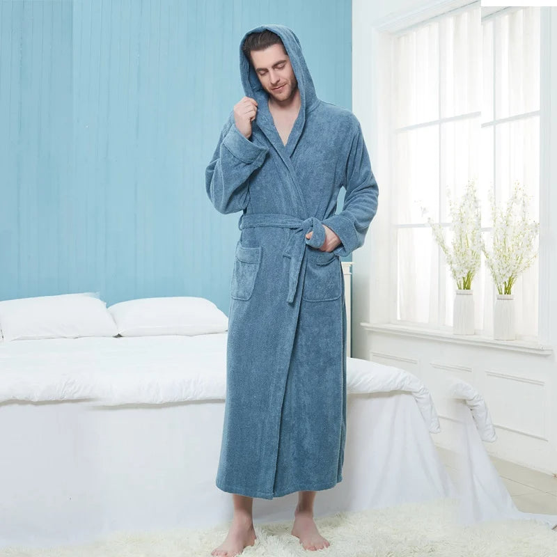 Luxe Badjas Warm en Zacht voor Dames en Heren - Mode Vibes