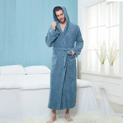 Luxe Badjas Warm en Zacht voor Dames en Heren - Mode Vibes