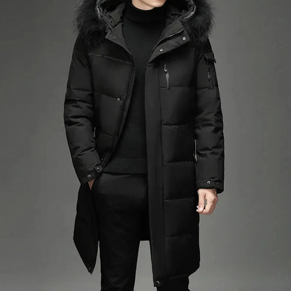 Waterdichte Winterparka met Capuchon Warm en Waterbestendig