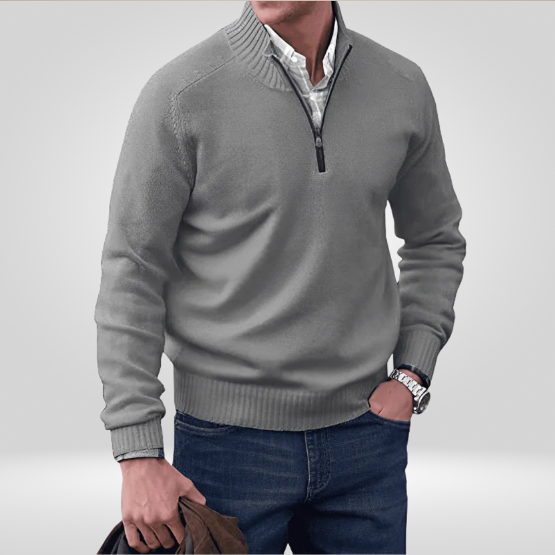 Heren Pullover met Rits – Stijlvol en Comfortabel Design wordt: 
Heren Pullover Ritsvest Warm en Comfortabel