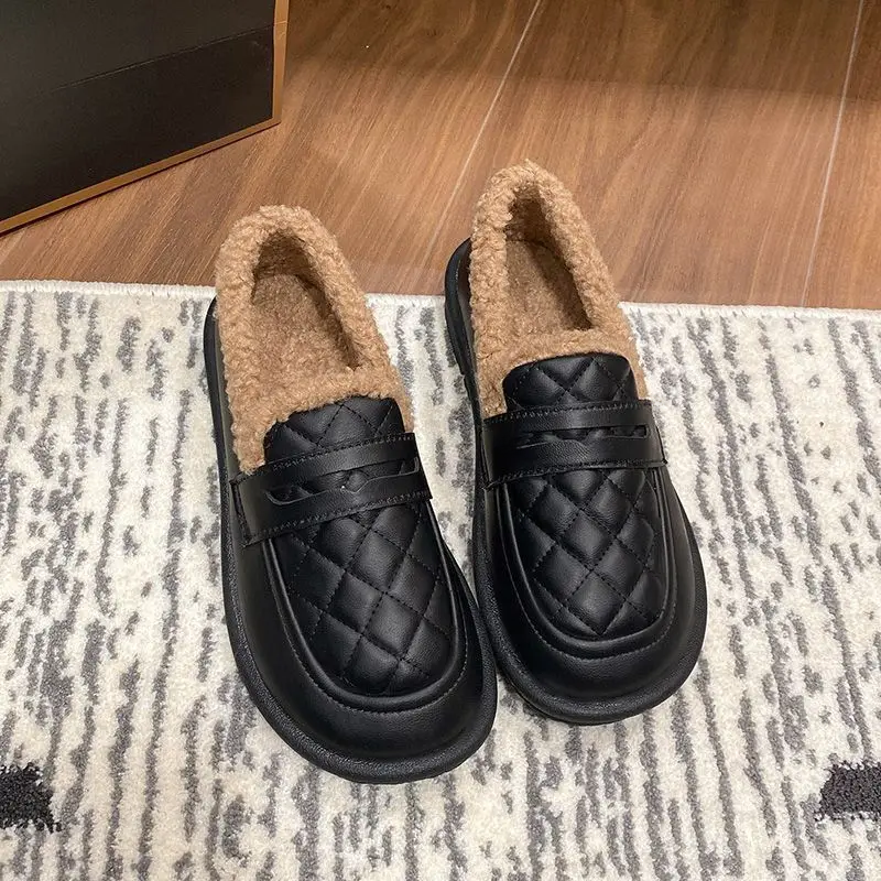 Warme Fleece Schoenen voor Binnen en Buiten - Mode Vibes