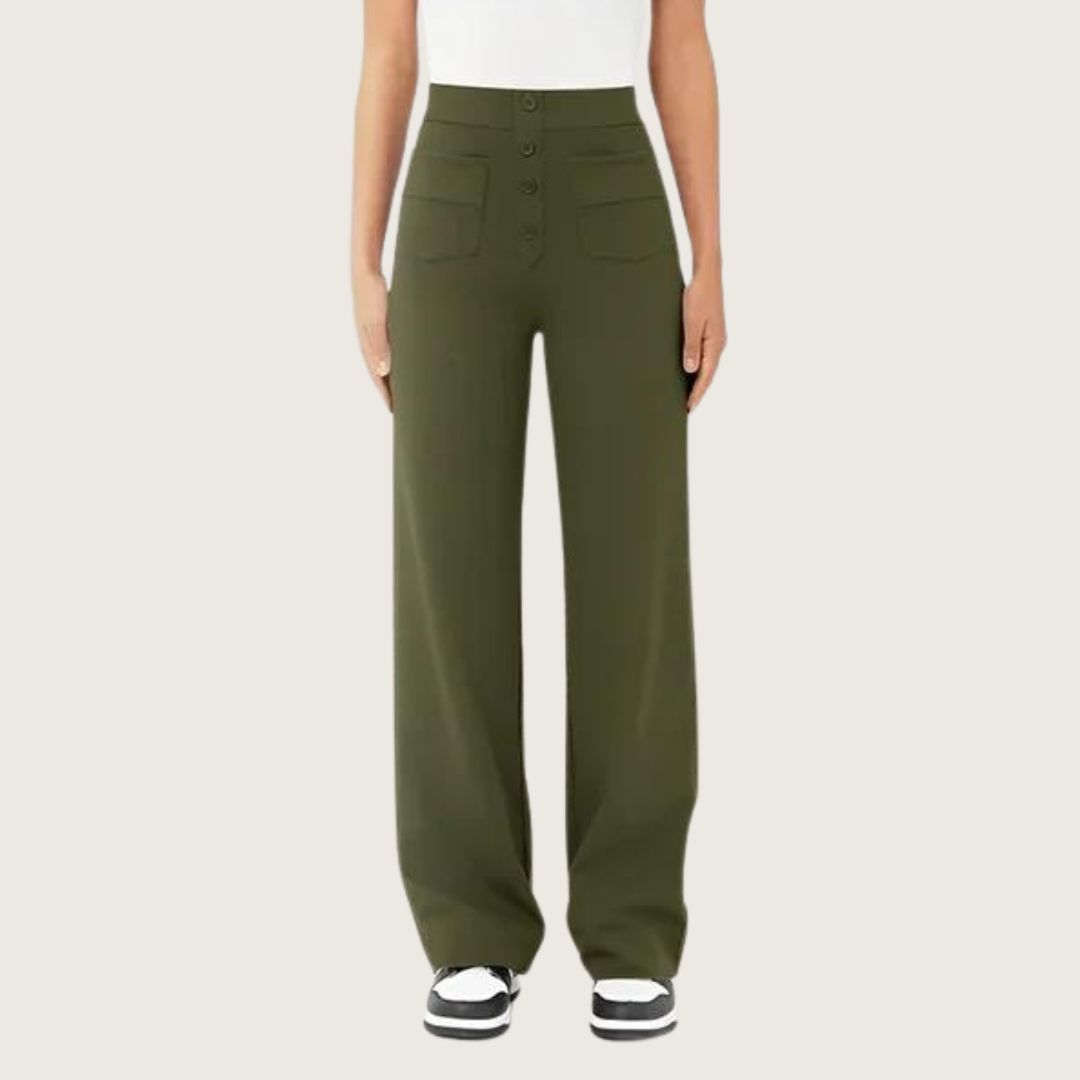 FlexiFit Casual High Waist Stretch Broek voor Dames