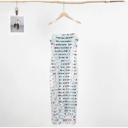 Feestelijke Glitter Jurk Trendy voor Vrouw