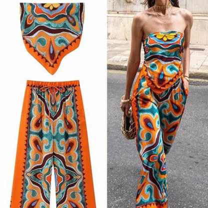 Drawstring Broek Set van Fiora Eleganza