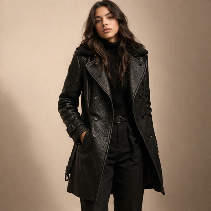 Sara | Trenchcoat met een lang en tijdloos ontwerp