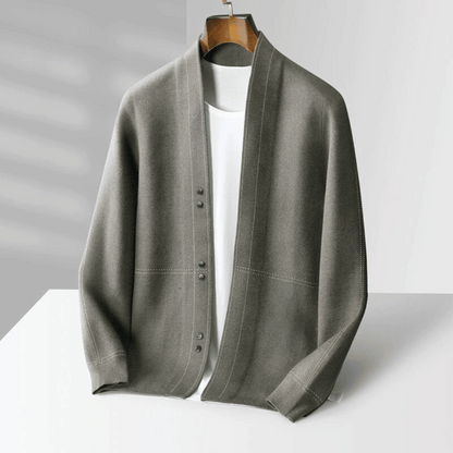 Luca | Comodo cardigan in lana