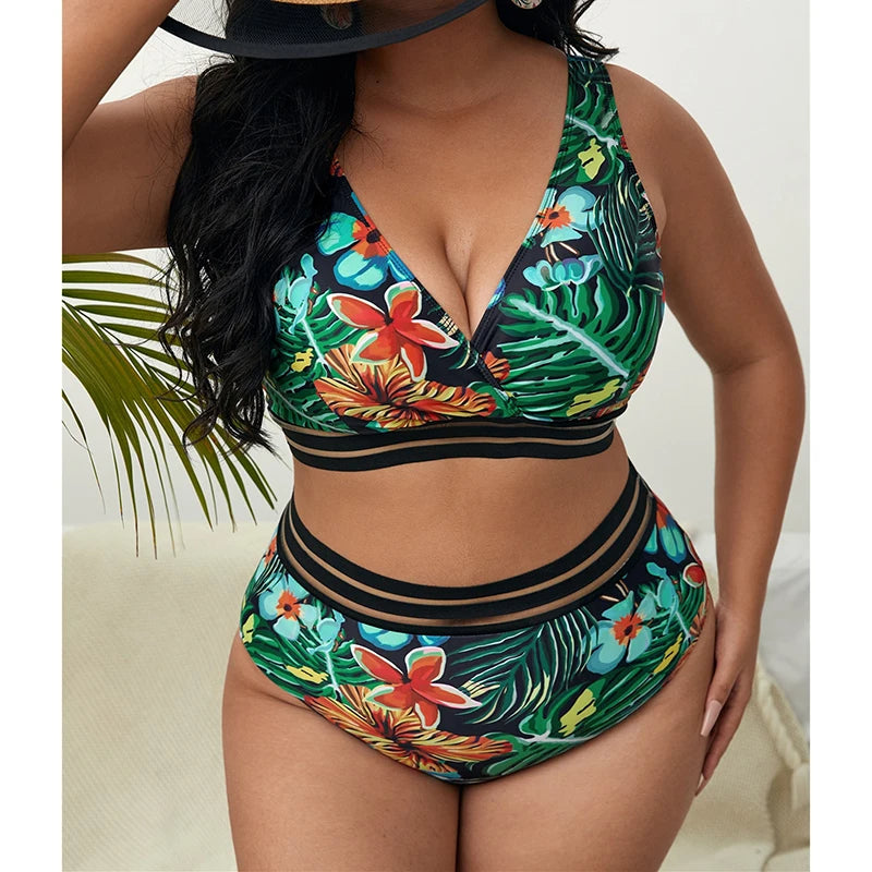 Push-Up Bikini Krisell Exotisch Trendy Badmode