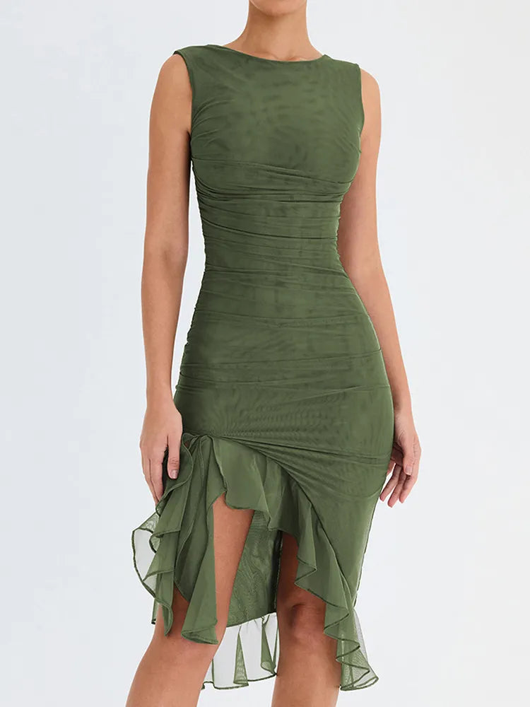Zomerjurk Vrouwelijk Stijlvol Sexy Jurk voor Vrouw - Mode Vibes