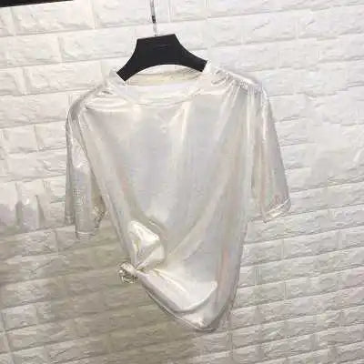 Glimmende Top voor Vrouw Stijlvol en Modieus - Mode Vibes