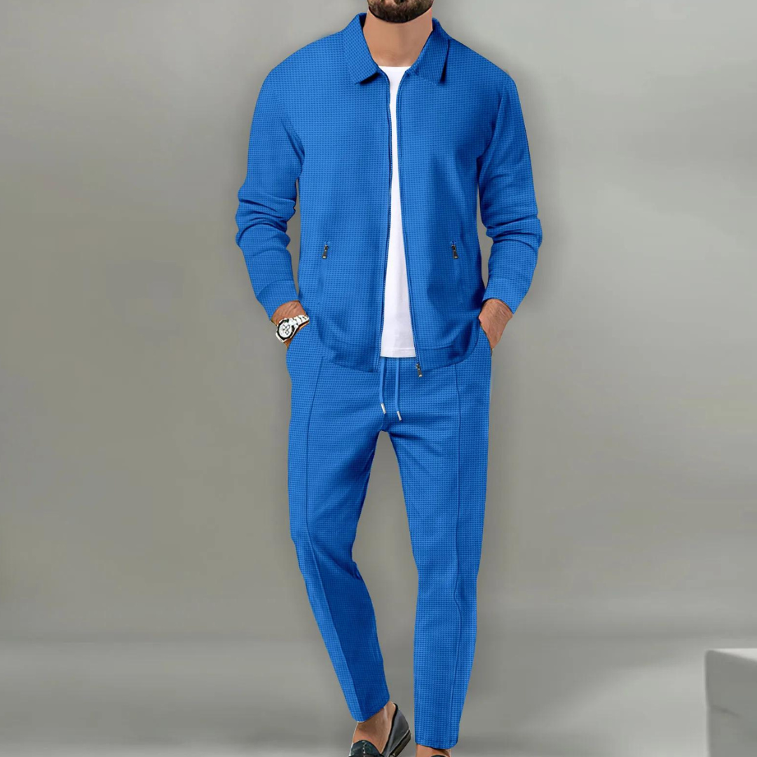 Ayden™ Klassieke Heren Cardigan Complete Set