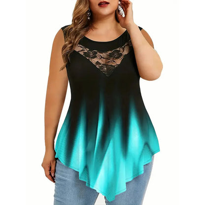 Plus-Size Top voor Vrouwen Stijlvol en Sexy - Mode Vibes