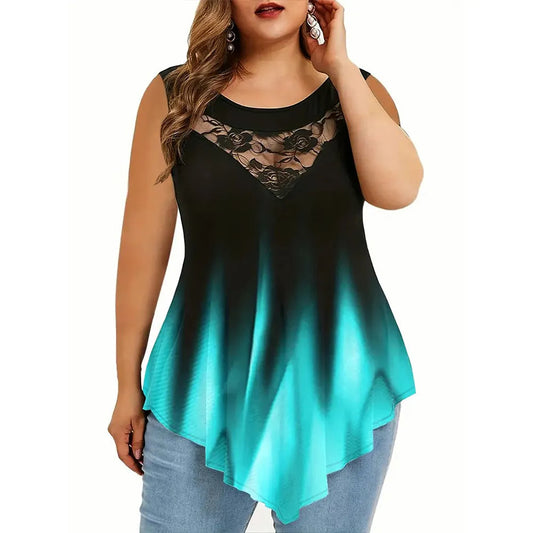 Plus-Size Top voor Vrouwen Stijlvol en Sexy - Mode Vibes